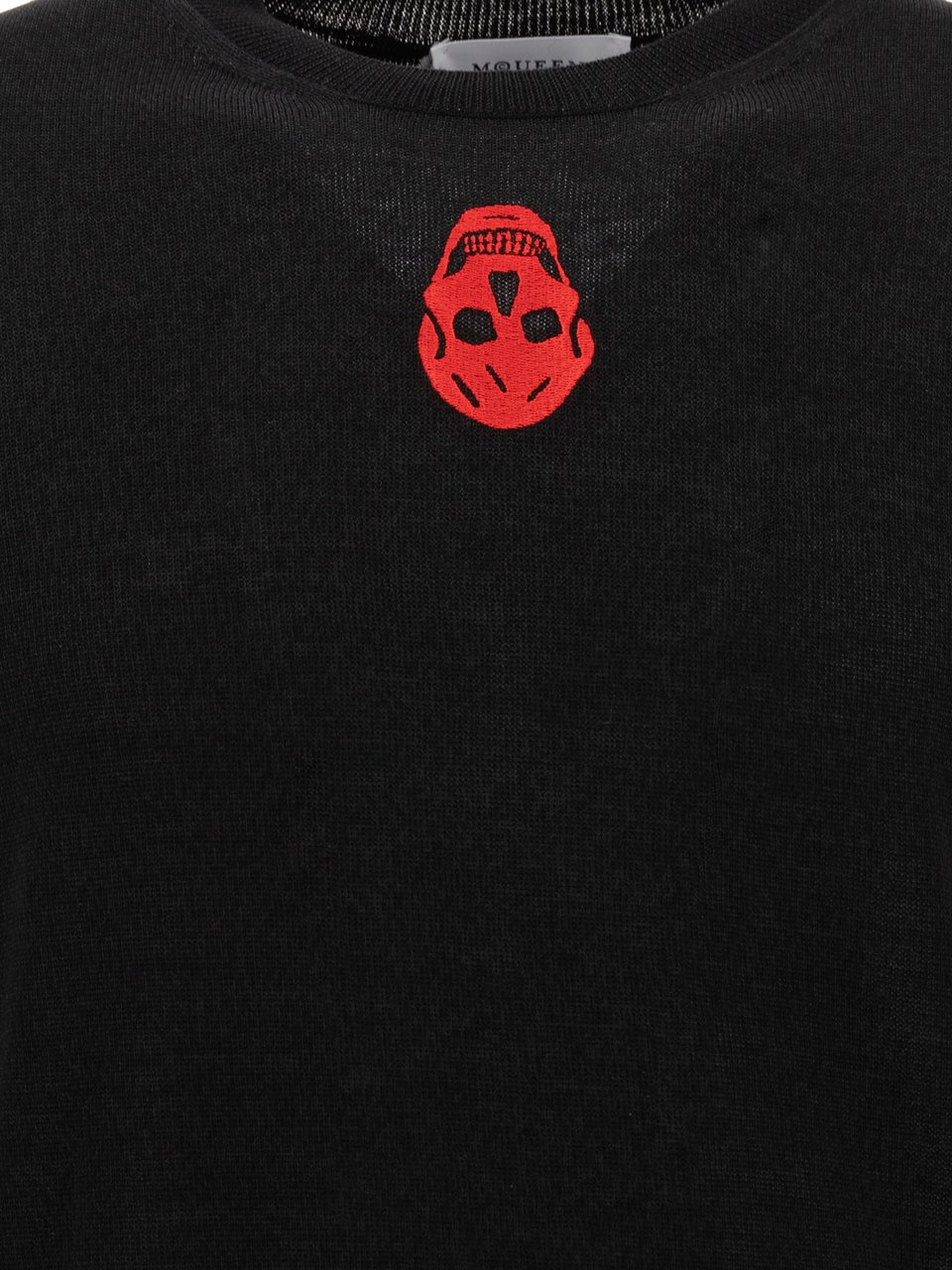 Alexander McQueen "Inverted Skull" sweatshirt Zwart