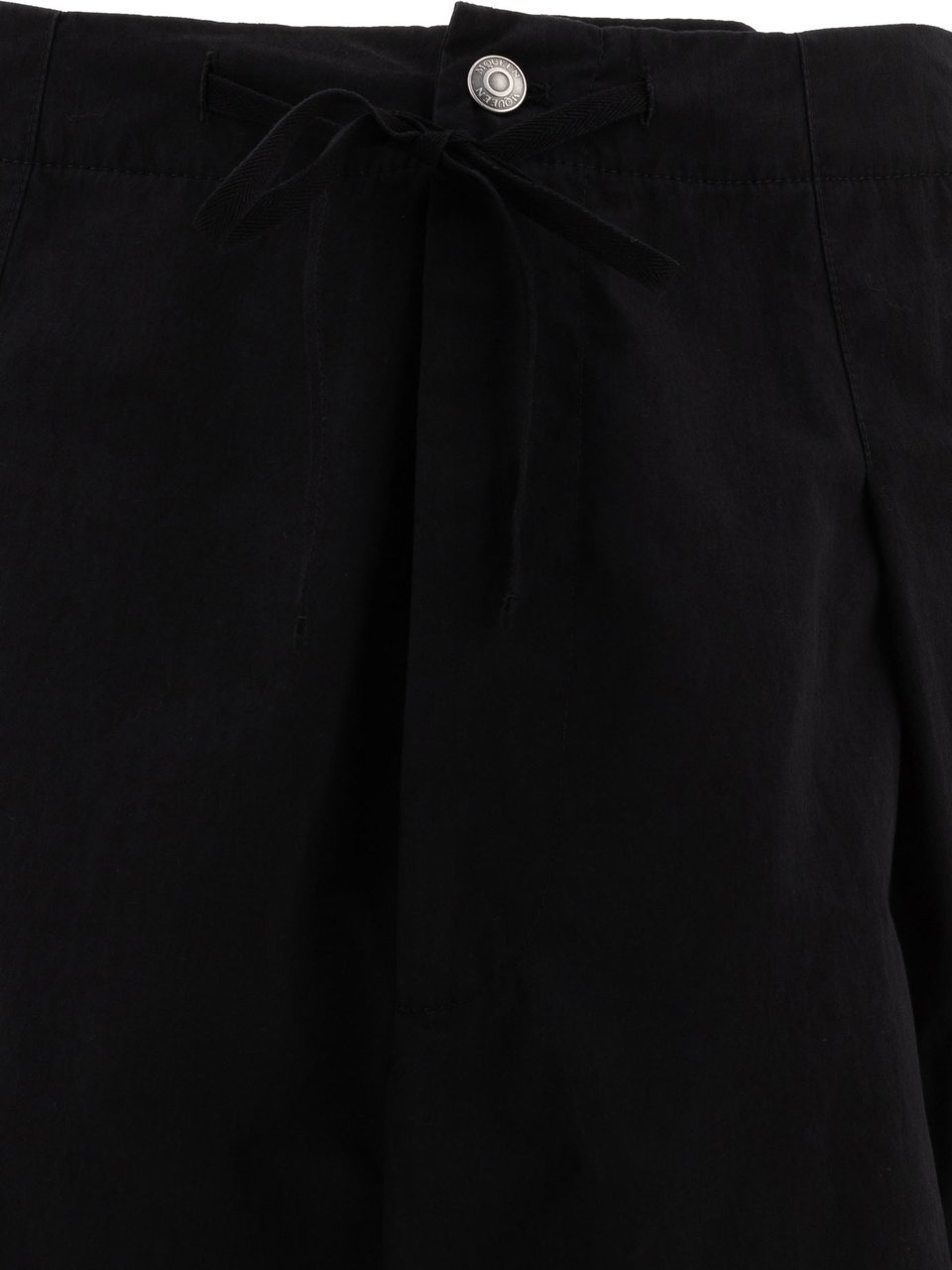 Alexander McQueen Pleated cargo trousers Zwart