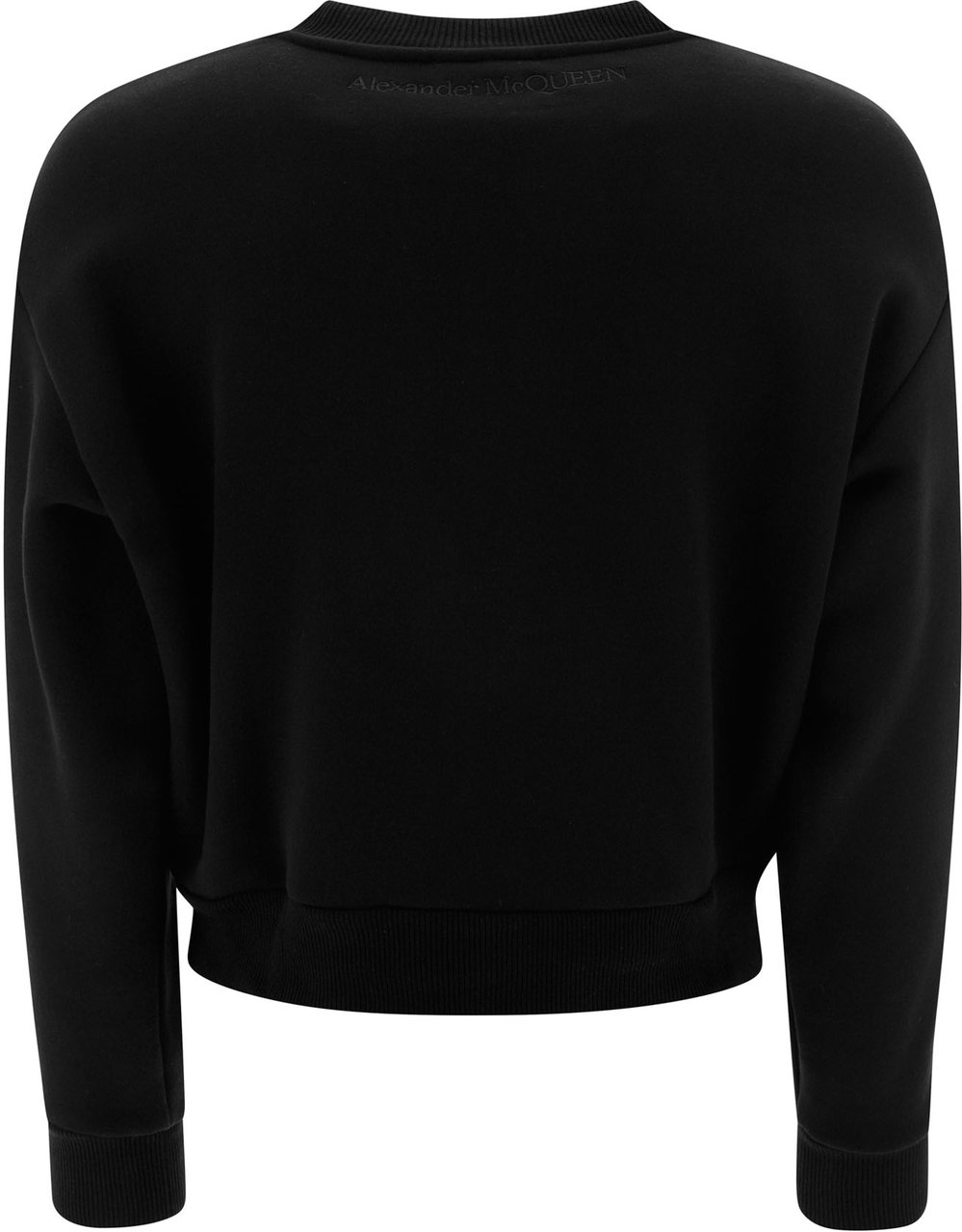 Alexander McQueen Slashed sweatshirt Zwart
