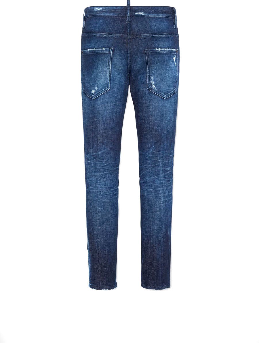 Dsquared2 Dsquared2 Stretch denim Skater Jean jeans Blauw