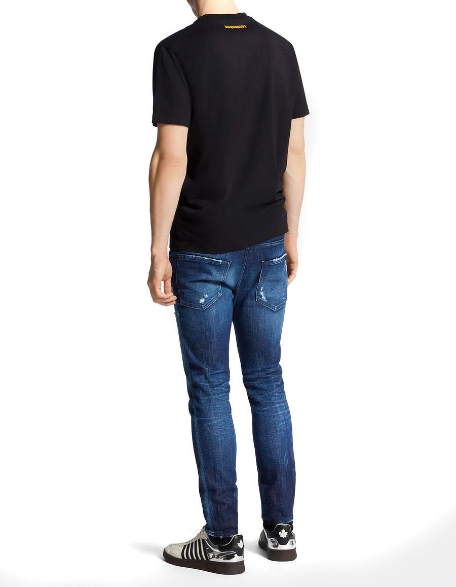 Dsquared2 Dsquared2 Stretch denim Skater Jean jeans Blauw