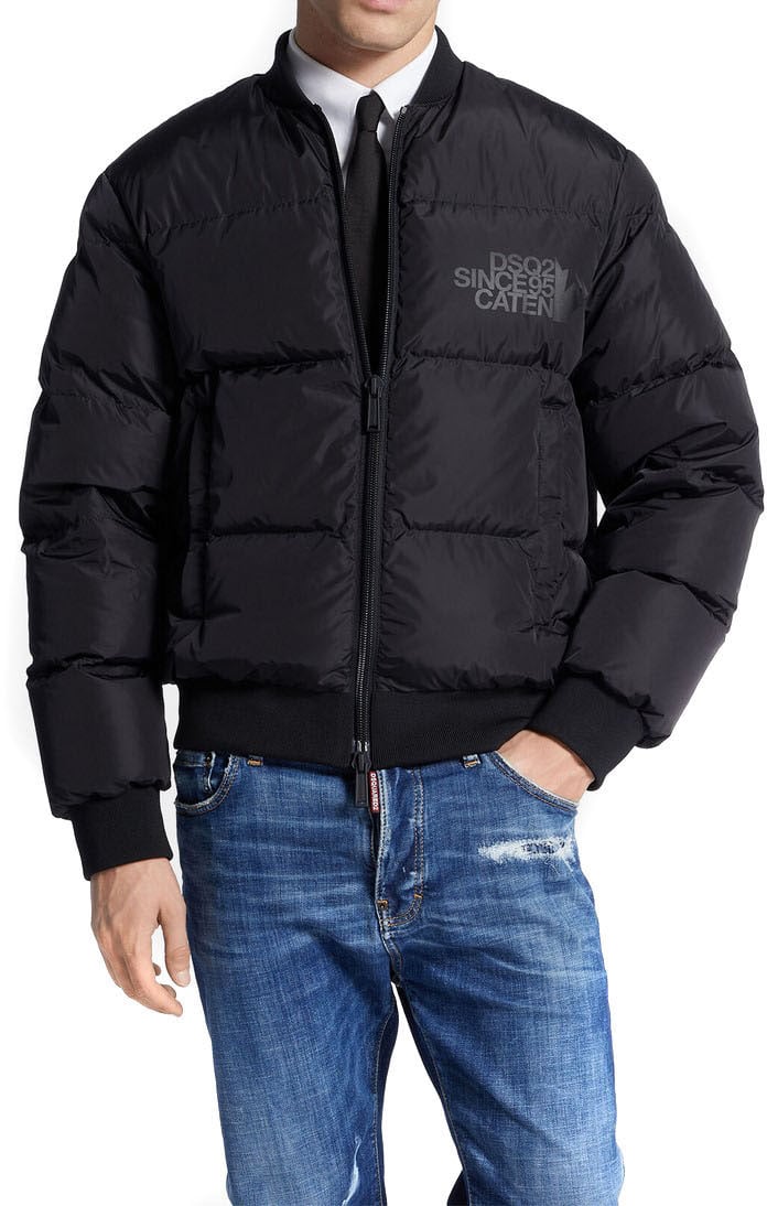 Dsquared2 Bomber Dsquared2 Zwart