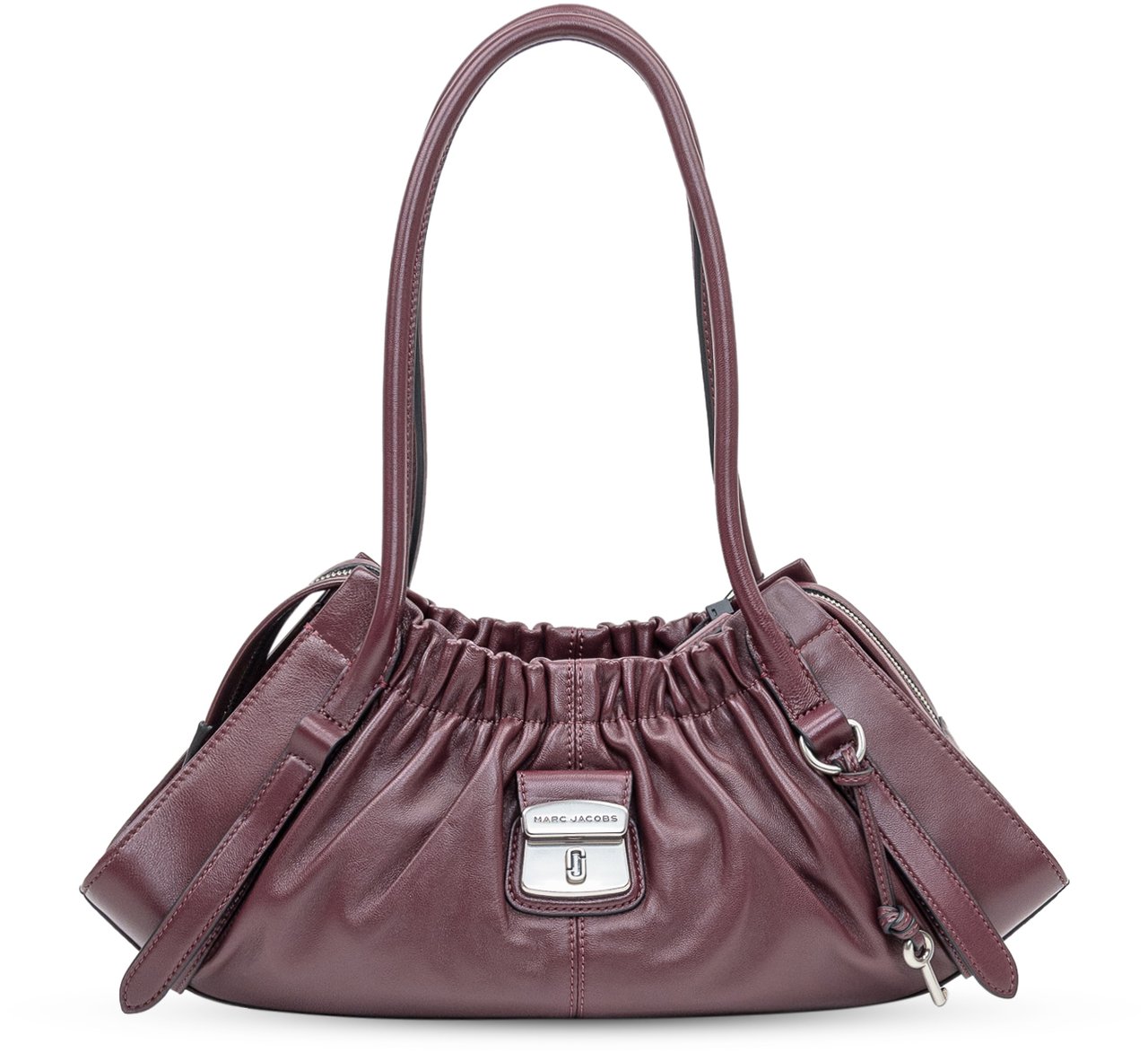 Marc Jacobs Borsa Marc Jacobs The Satchel in Pelle Bordeaux Rood