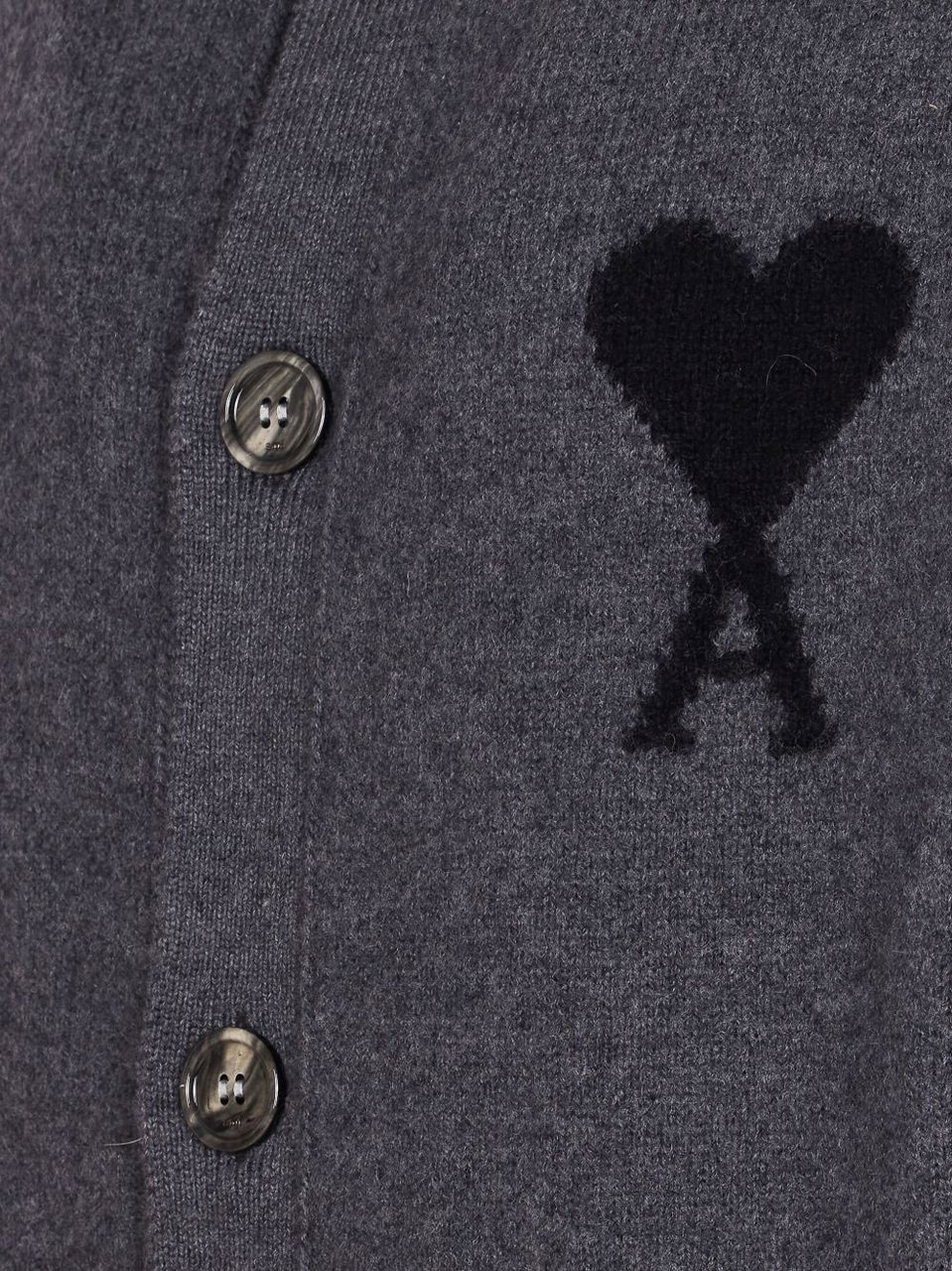 AMI Paris Sweaters Grey Grijs