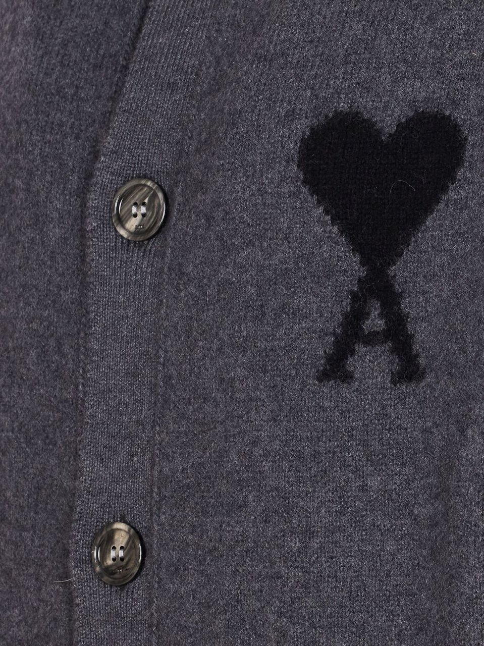 AMI Paris Sweaters Grey Grijs