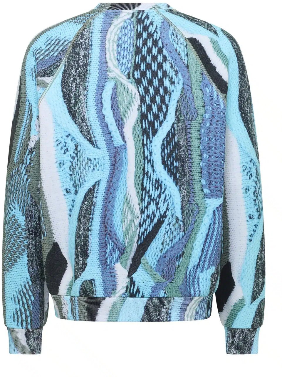 Carlo Colucci Zoom In Sweater Light Blue Blauw