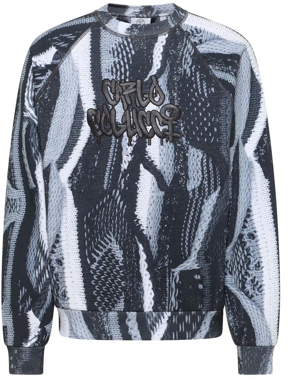 Carlo Colucci Zoom In Sweater Black Zwart