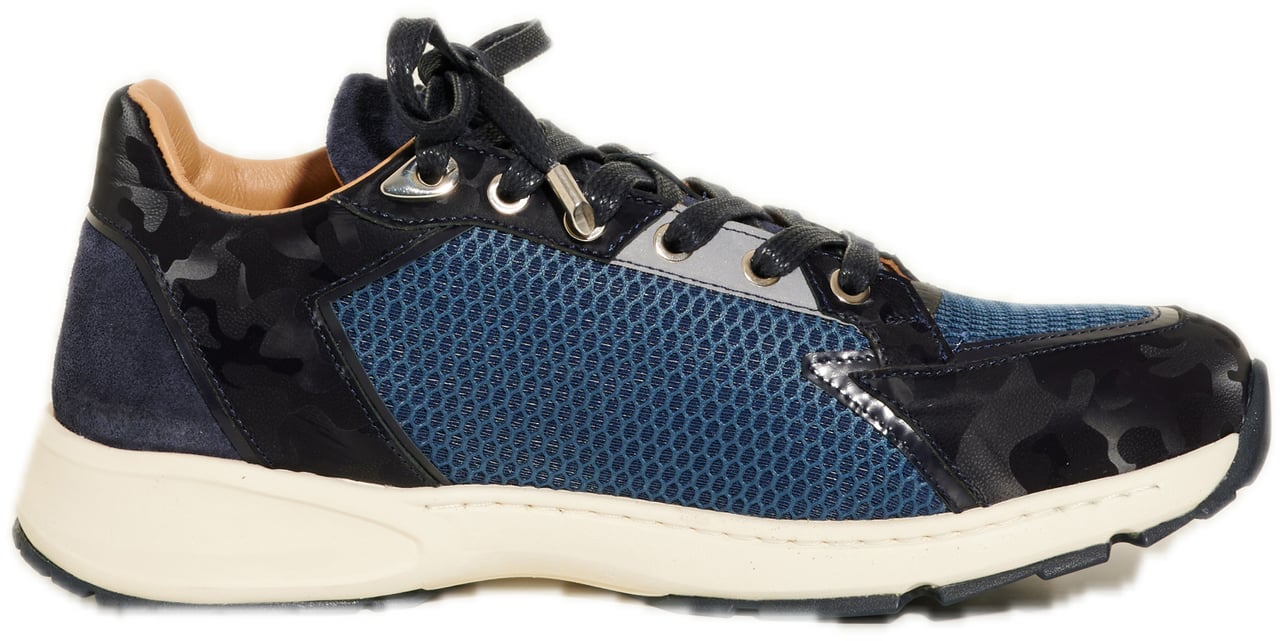 Benjamin Berner Vento Camo Navy Blauw