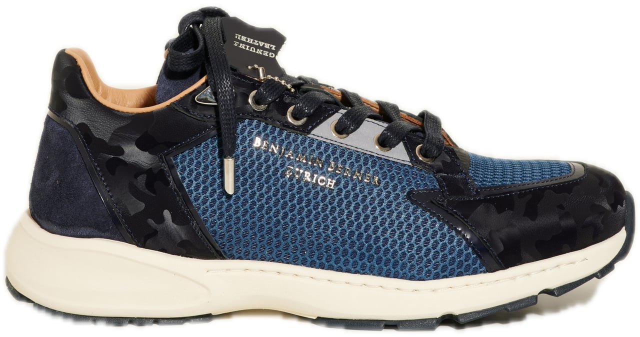 Benjamin Berner Vento Camo Navy Blauw