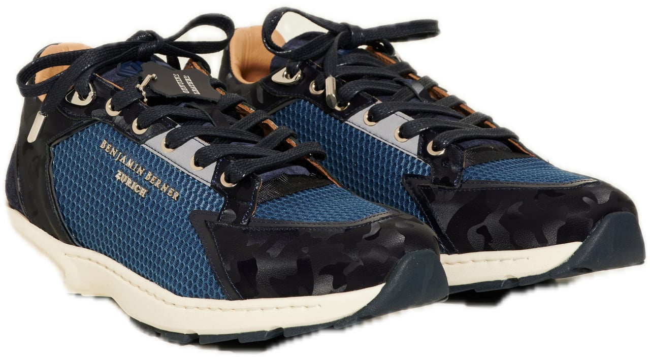 Benjamin Berner Vento Camo Navy Blauw