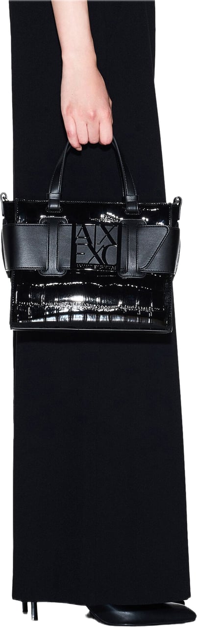 Armani Exchange Susie Croco Zwart