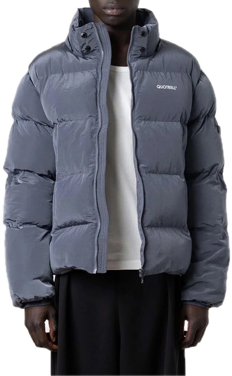 Quotrell Patriot jacket black Grijs