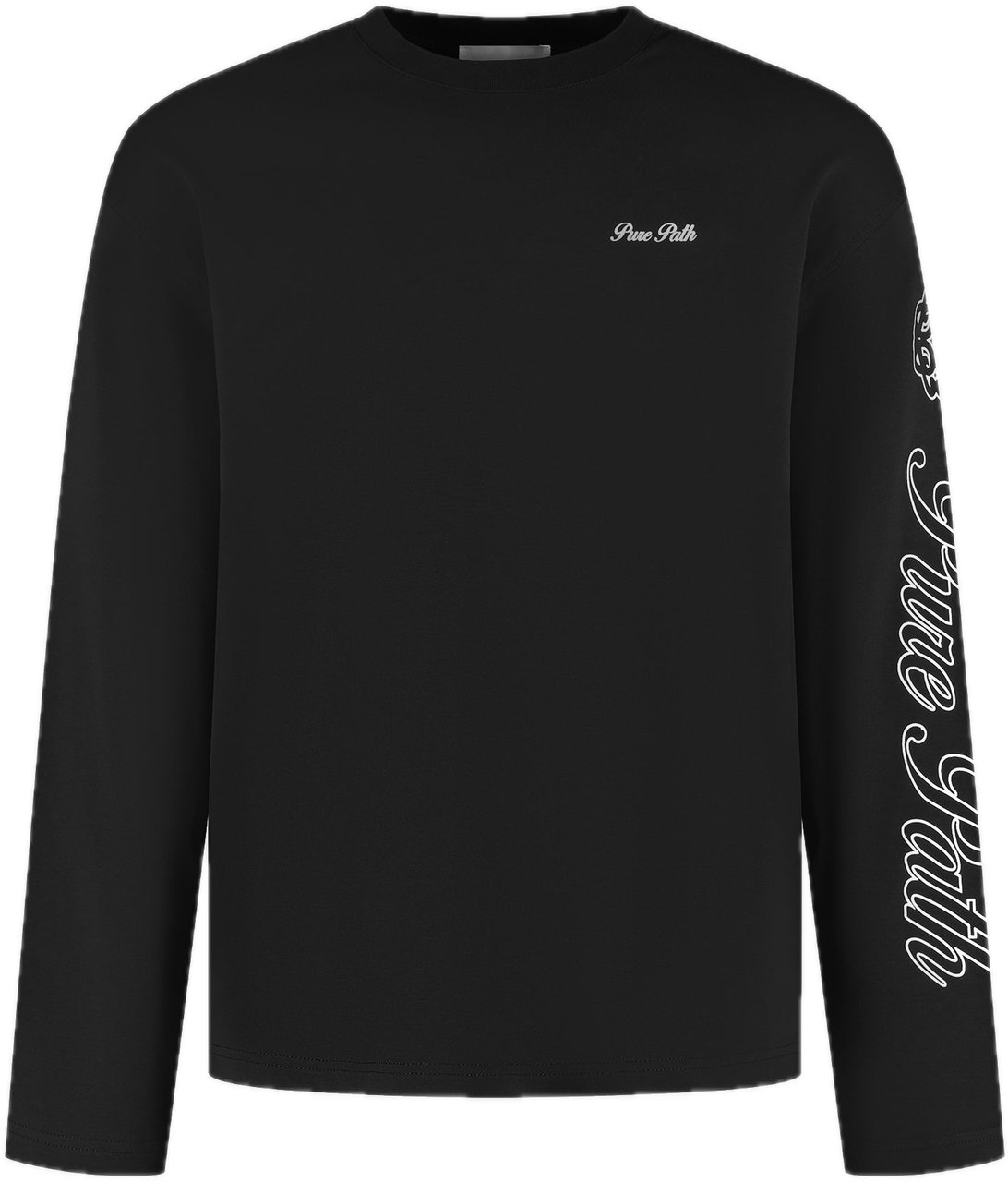 Pure Path Essence Of Life Longsleeve T-shirt Zwart