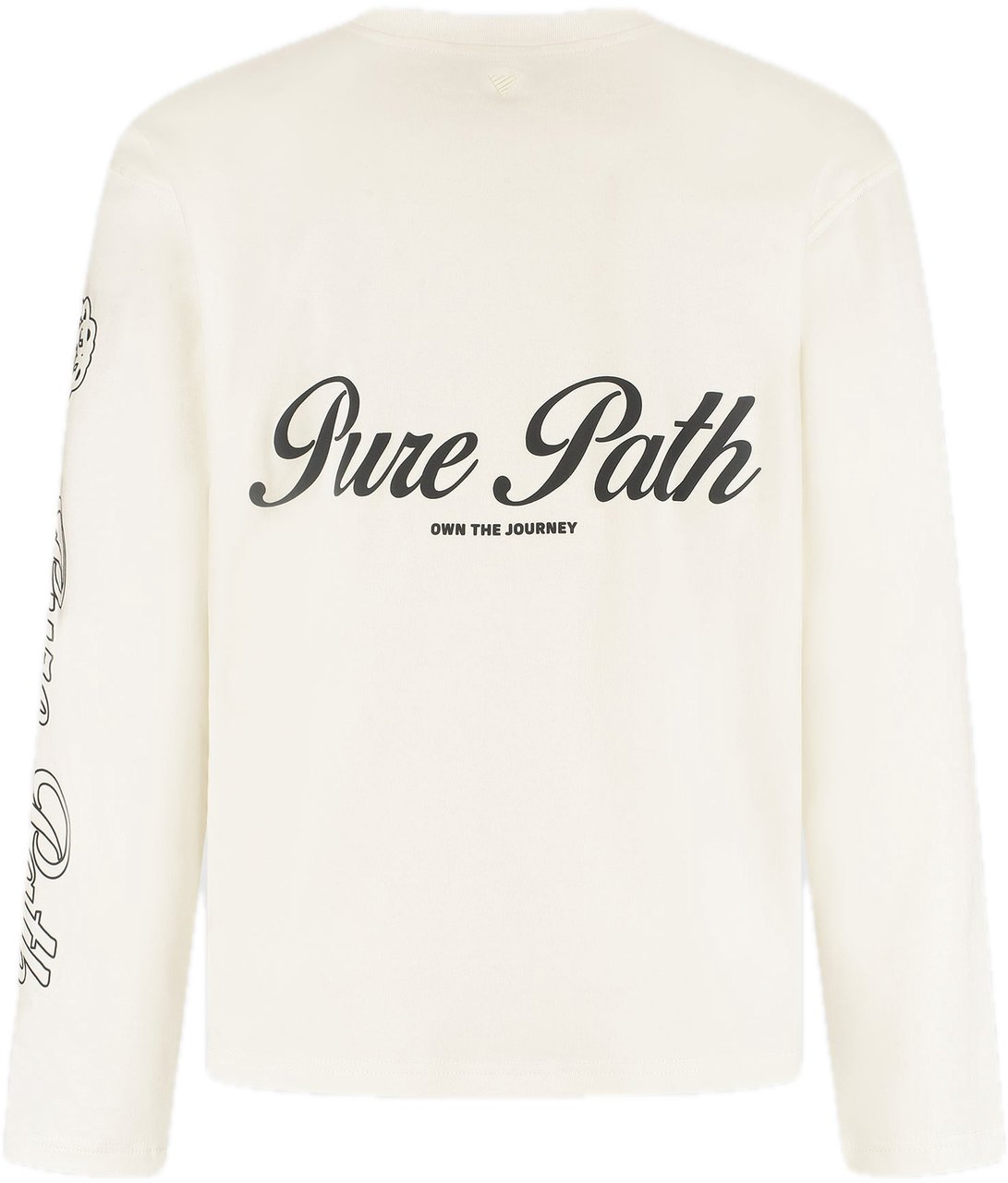 Pure Path Essence Of Life Longsleeve T-shirt Wit