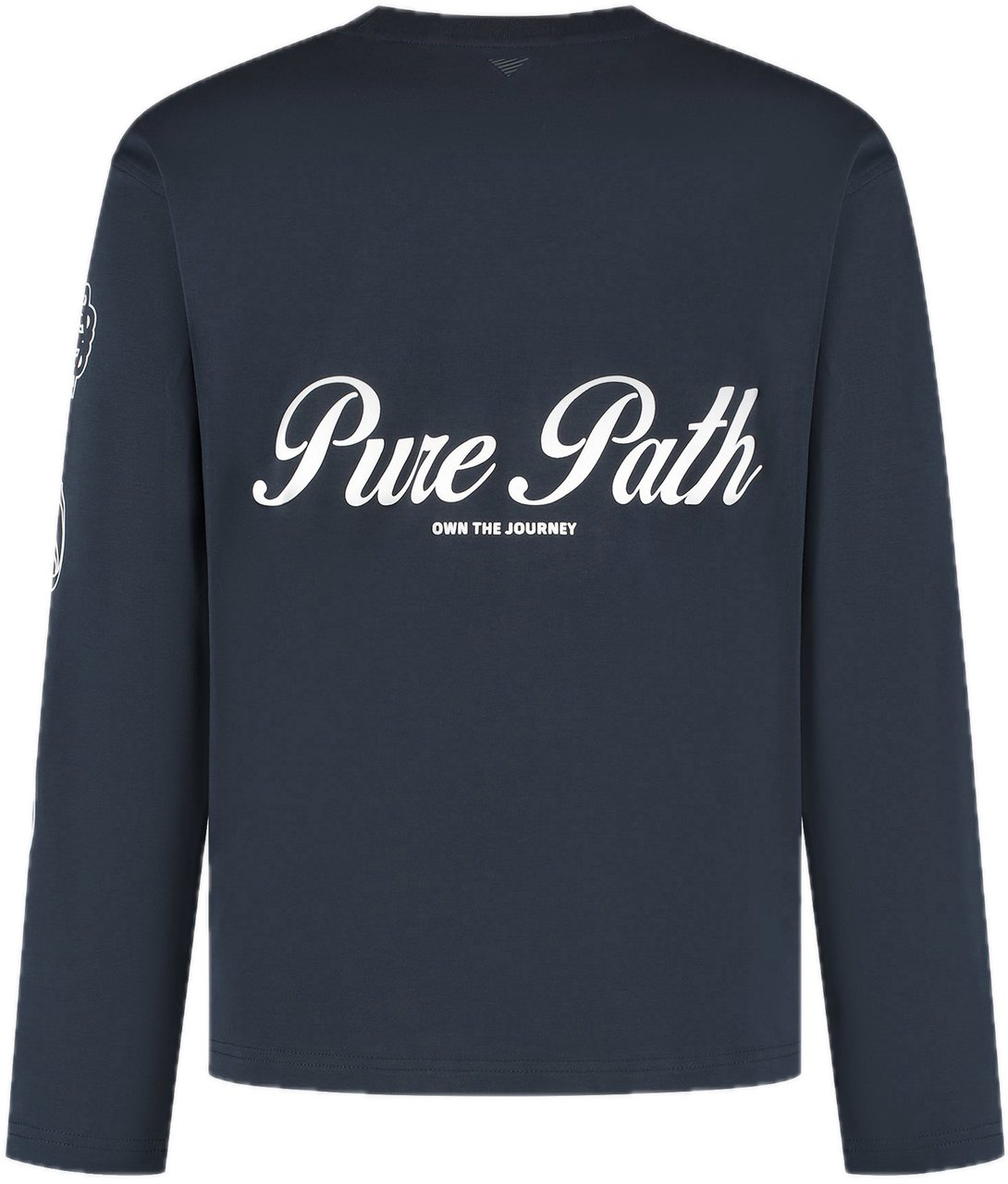 Pure Path Essence Of Life Longsleeve T-shirt Blauw