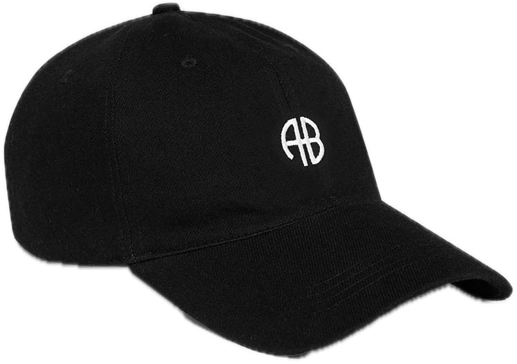 Anine Bing pet zwart logo ab wit Zwart