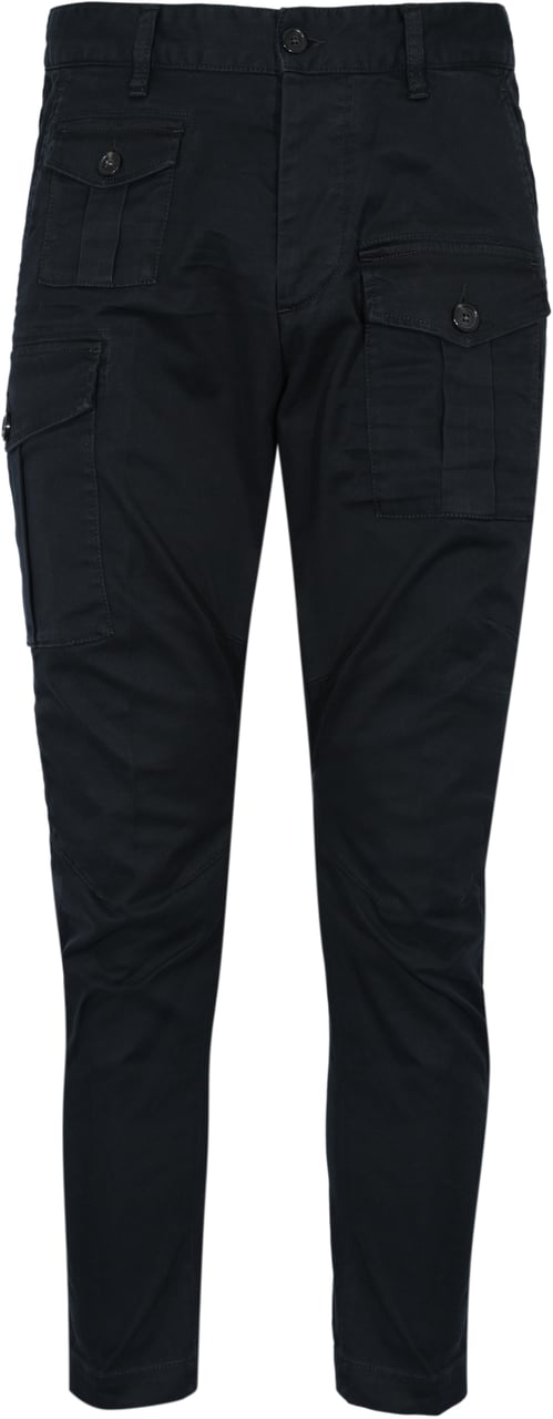 Dsquared2 Trousers Black Zwart