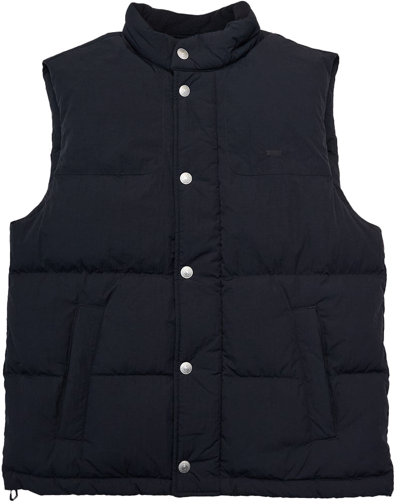 Levi's Vest Rockridge Nero Zwart