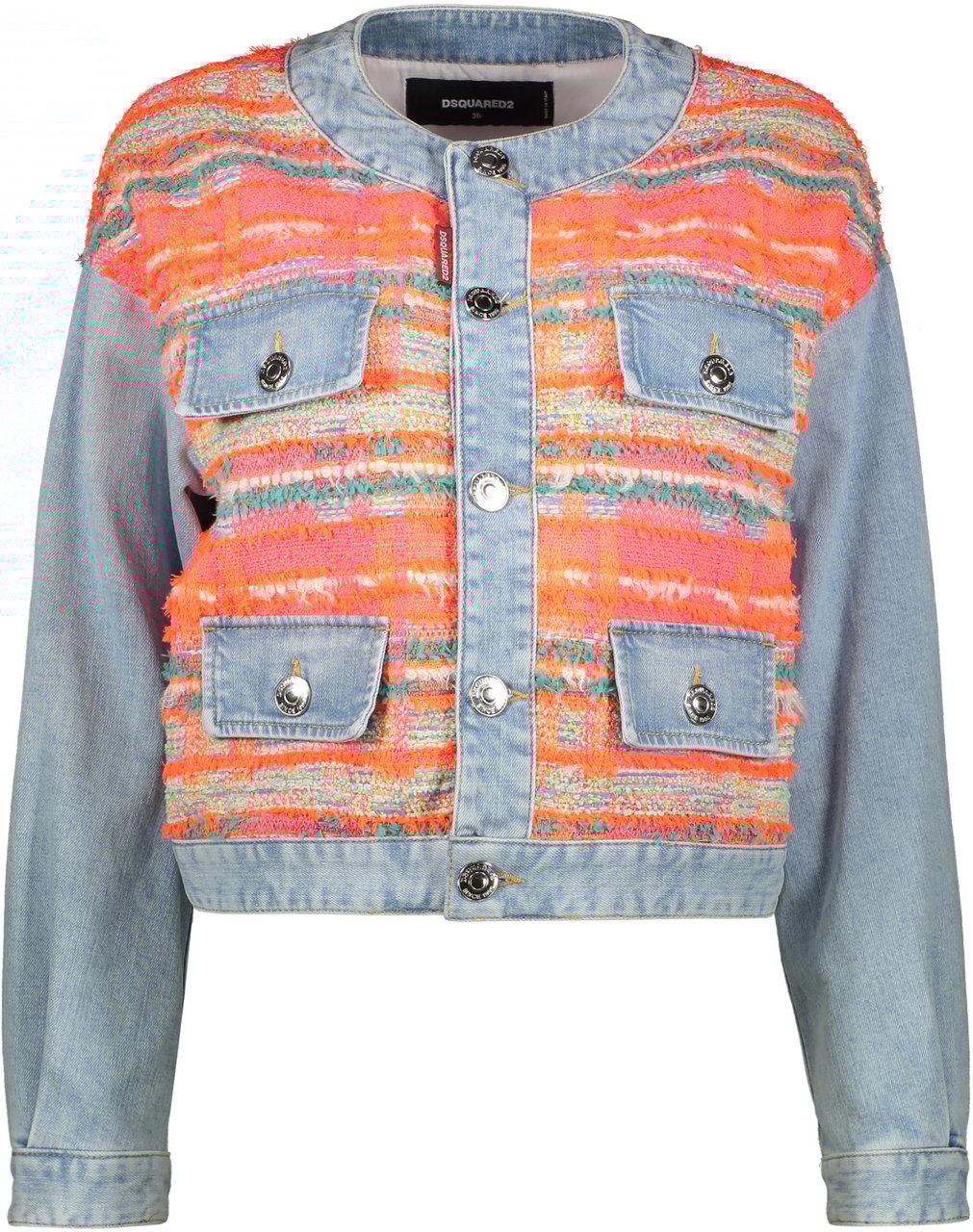 Dsquared2 Denim jacket Oranje