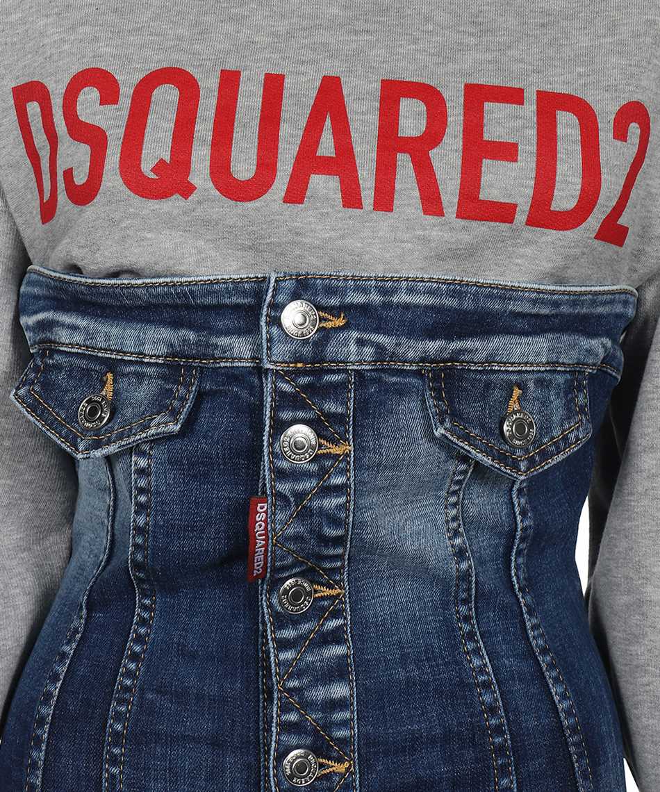 Dsquared2 Mini dress Blauw