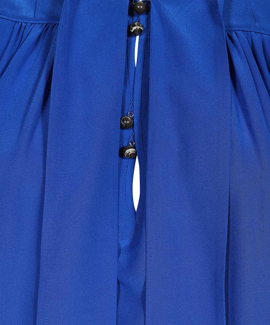 Dsquared2 Silk mini dress Blauw