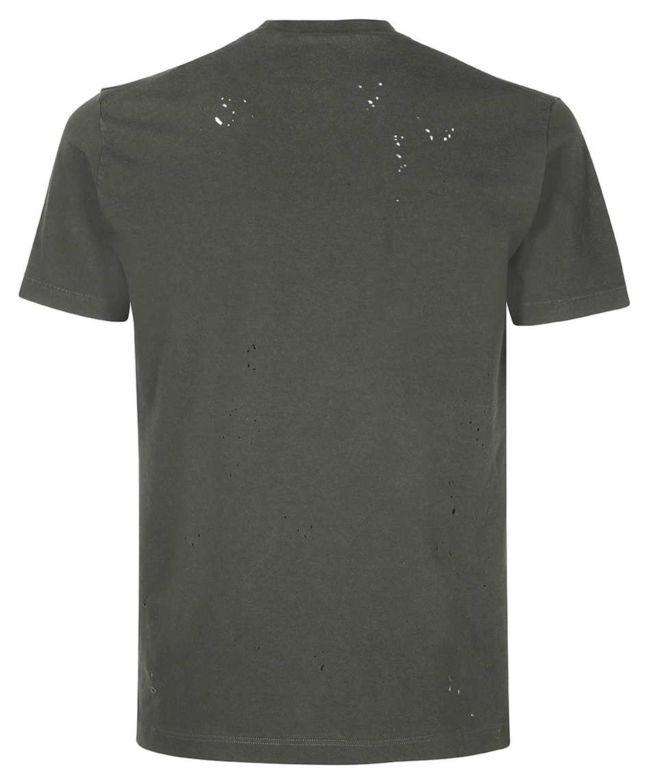 Dsquared2 Logo cotton t-shirt Groen