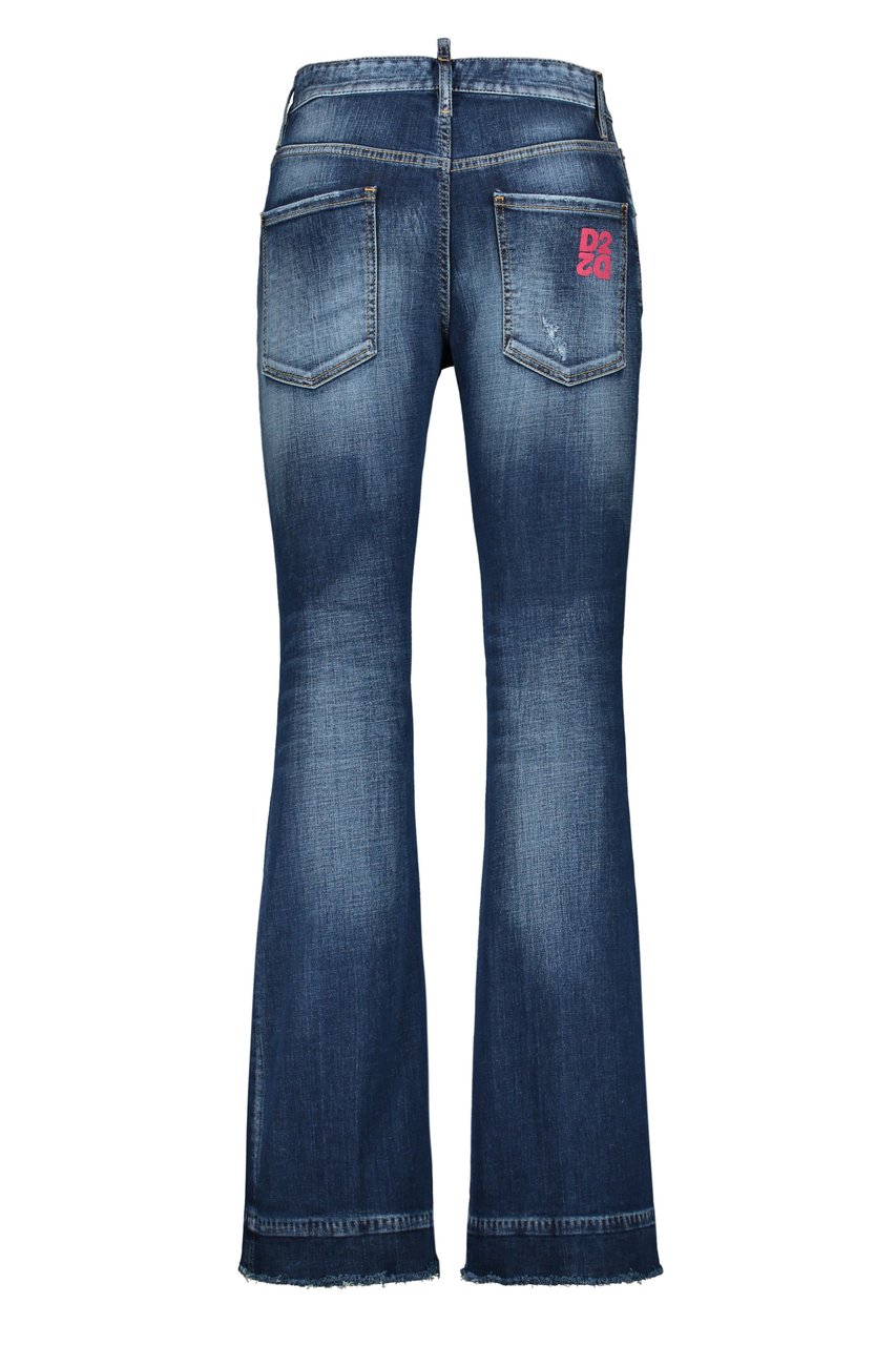 Dsquared2 Boot-cut jeans Blauw