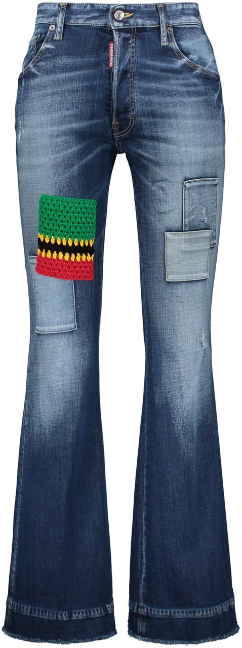 Dsquared2 Boot-cut jeans Blauw