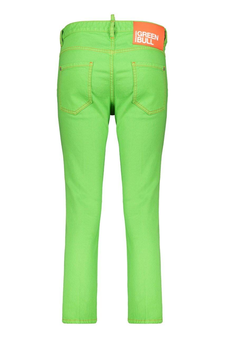 Dsquared2 Cool Girl 5-pocket jeans Groen