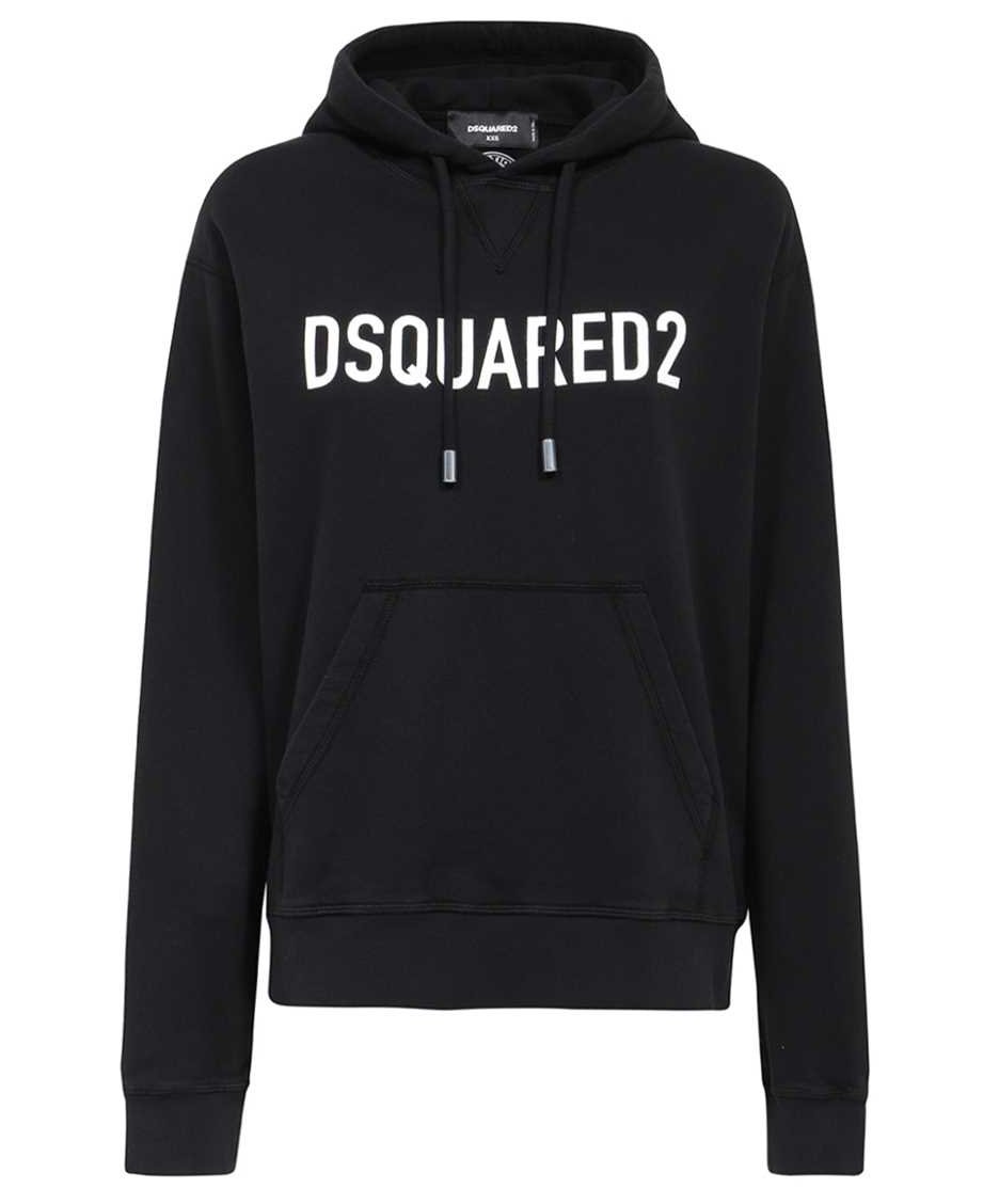 Dsquared2 Cotton hoodie Zwart