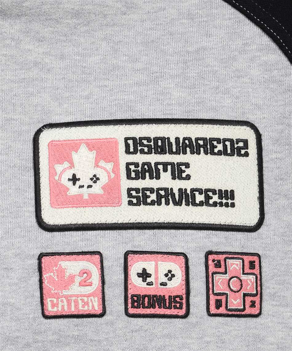 Dsquared2 Cotton sweatshirt Zwart