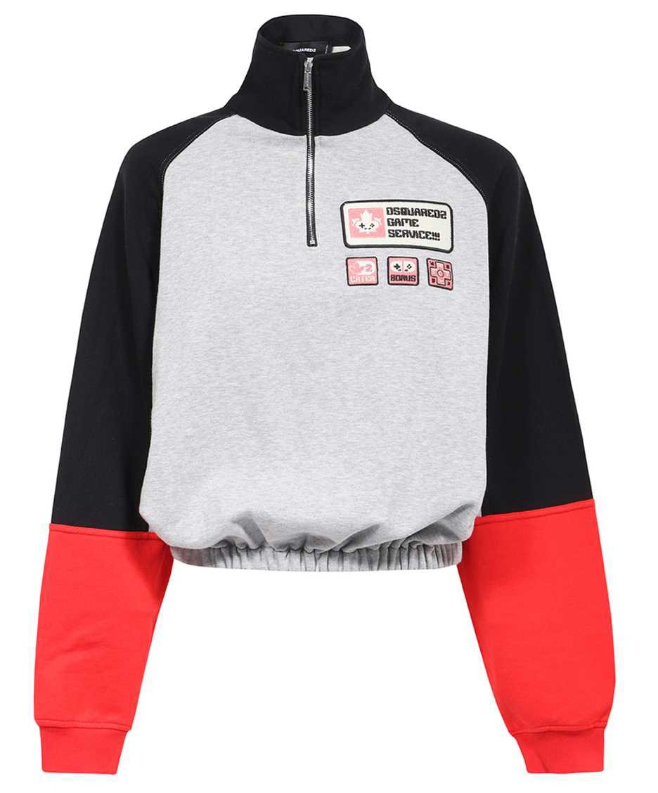 Dsquared2 Cotton sweatshirt Zwart