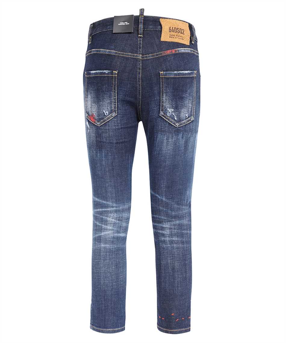 Dsquared2 Cool girl cropped jeans Blauw