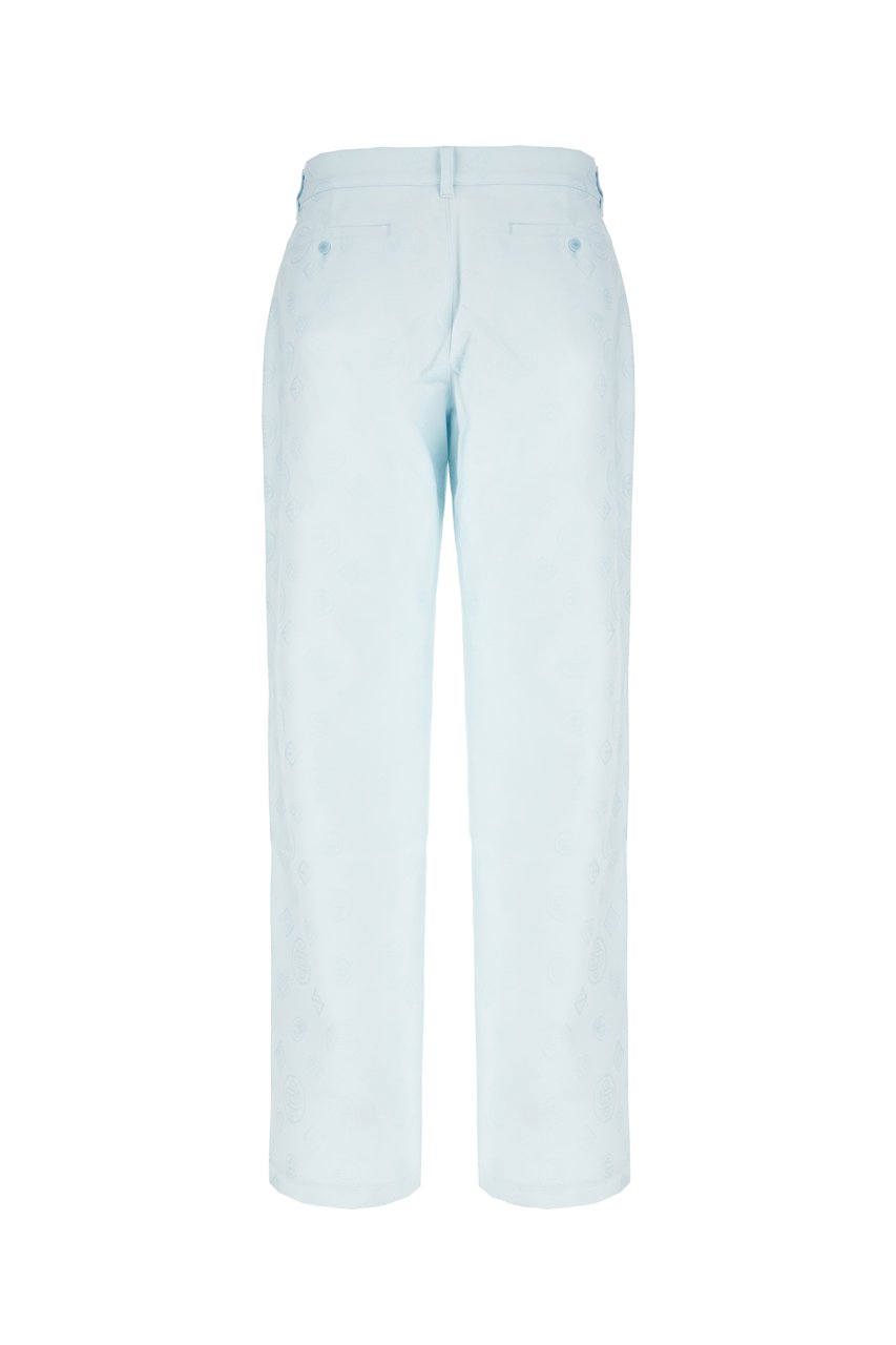 Casablanca Casablanca Light blue cotton pants Blauw