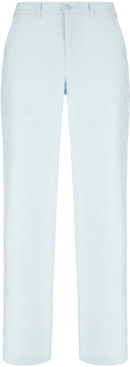 Casablanca Casablanca Light blue cotton pants Blauw