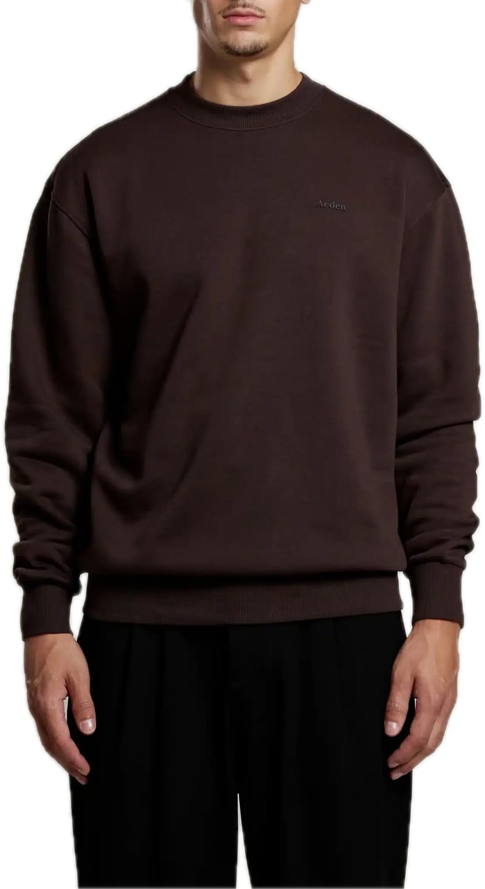 Aeden Didier Sweater Ganache Bruin