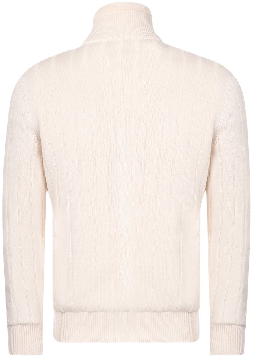 Gran Sasso Vest jas ecru Neutraal