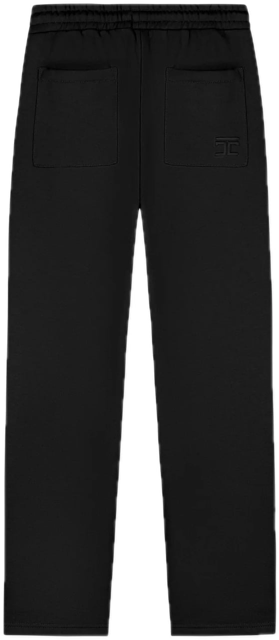 JORCUSTOM Artist straight fit jogger black Zwart