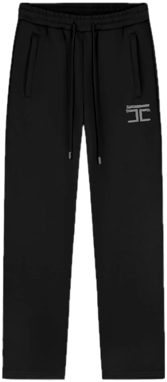 JORCUSTOM Artist straight fit jogger black Zwart