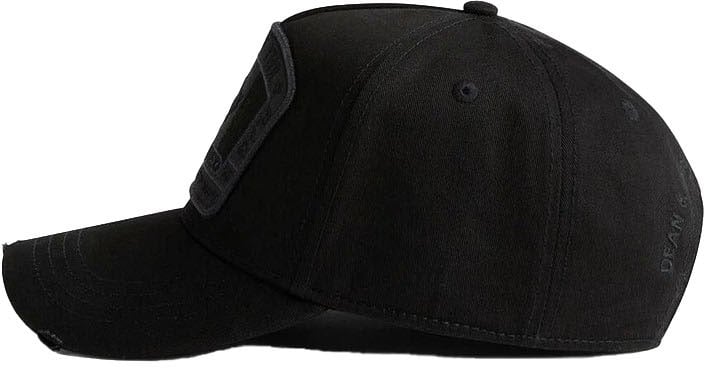 Dsquared2 BASEBALL CAP GABARDINE Zwart