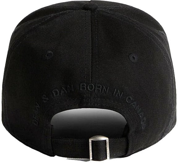 Dsquared2 BASEBALL CAP GABARDINE Zwart