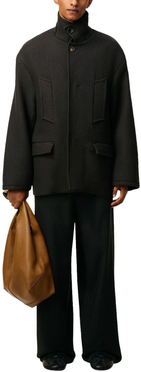AMI Paris Coats Grey Grijs