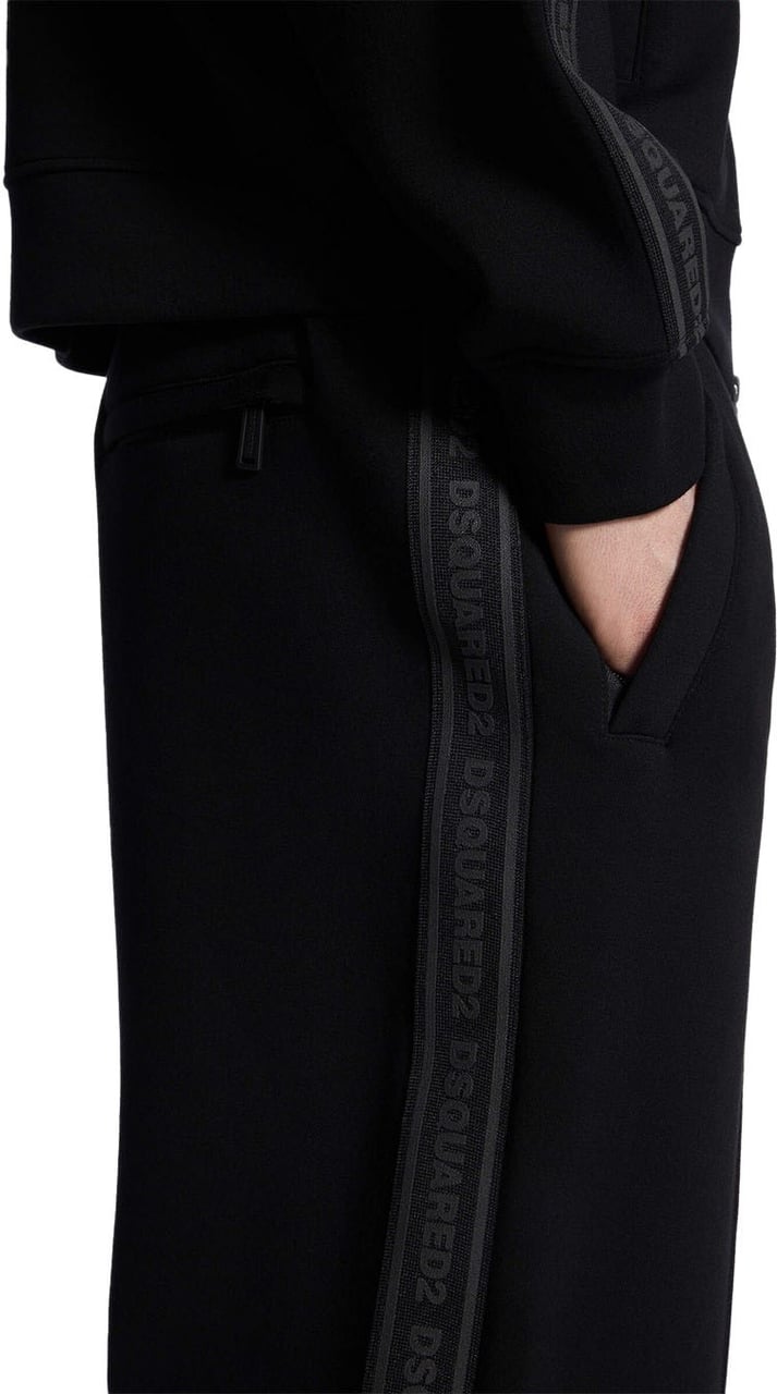 Dsquared2 Trousers Black Zwart