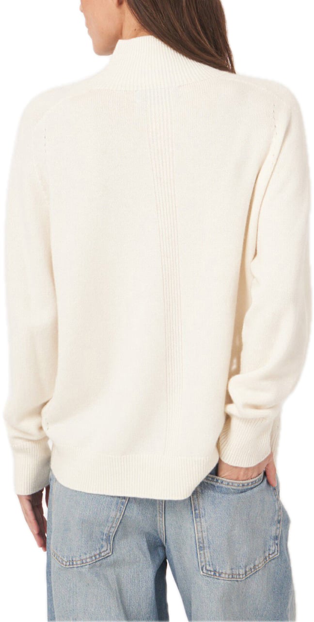 Repeat Cashmere Seamless sweater cream Neutraal