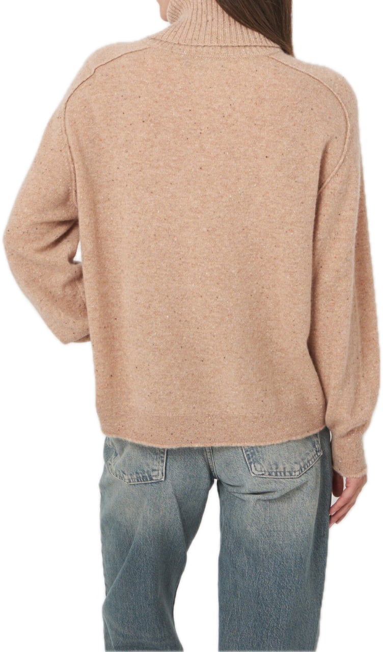 Repeat Cashmere Tweed sweater camel Bruin