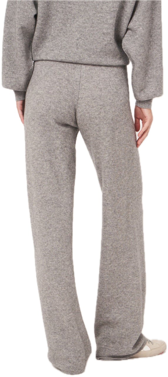 Repeat Cashmere Terry knit pants Grijs