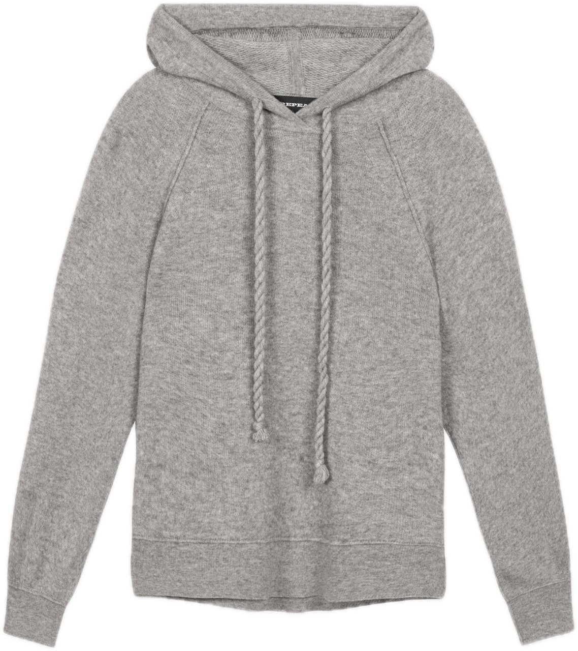 Repeat Cashmere Terry knit hoodie Grijs