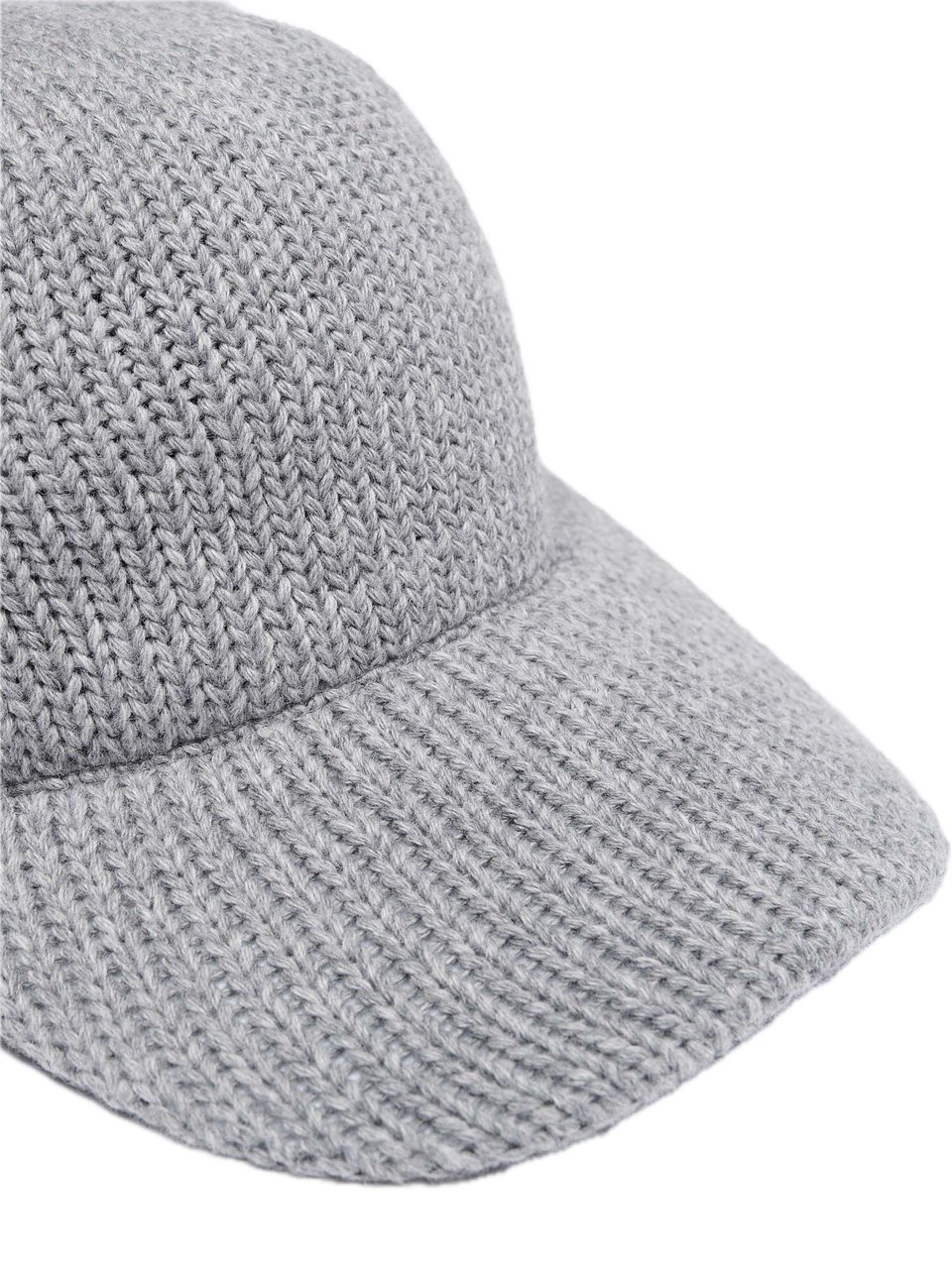 Repeat Cashmere Chunky knit cap Grijs