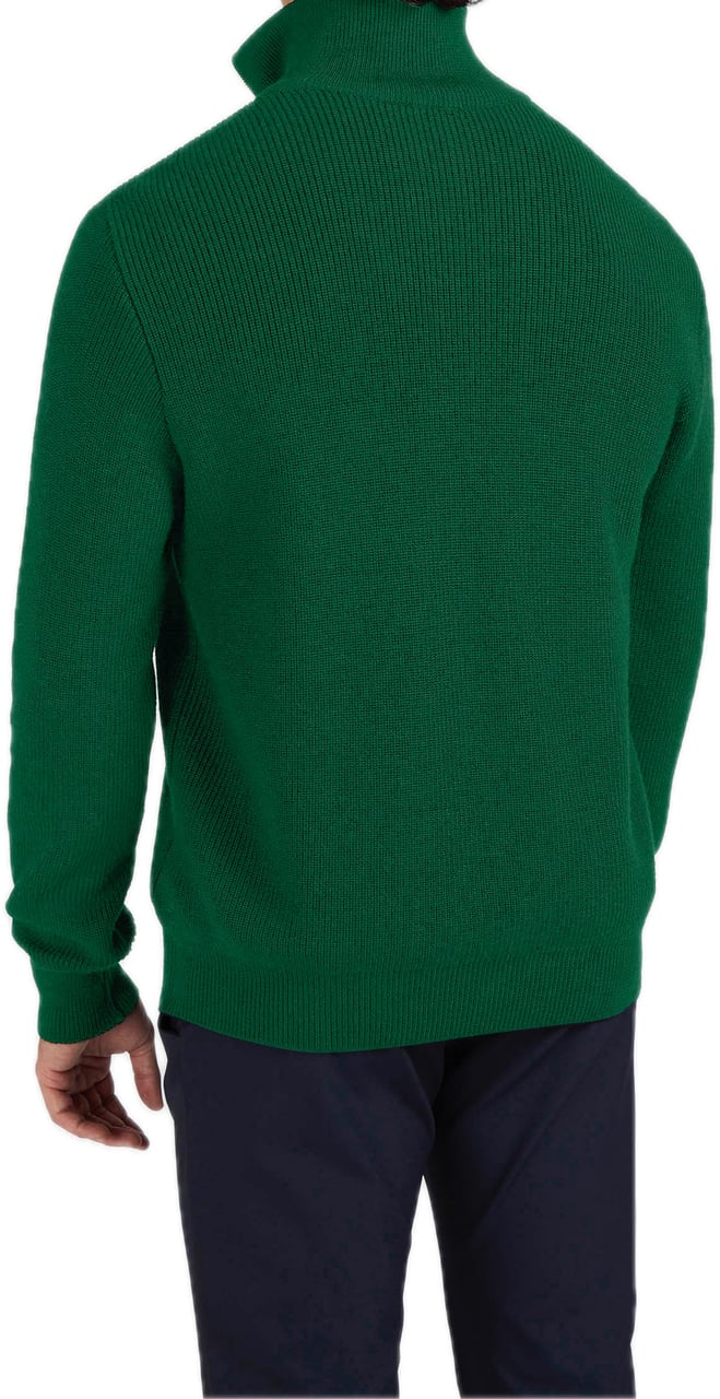 Paul & Shark Half Zip Sweater Groen