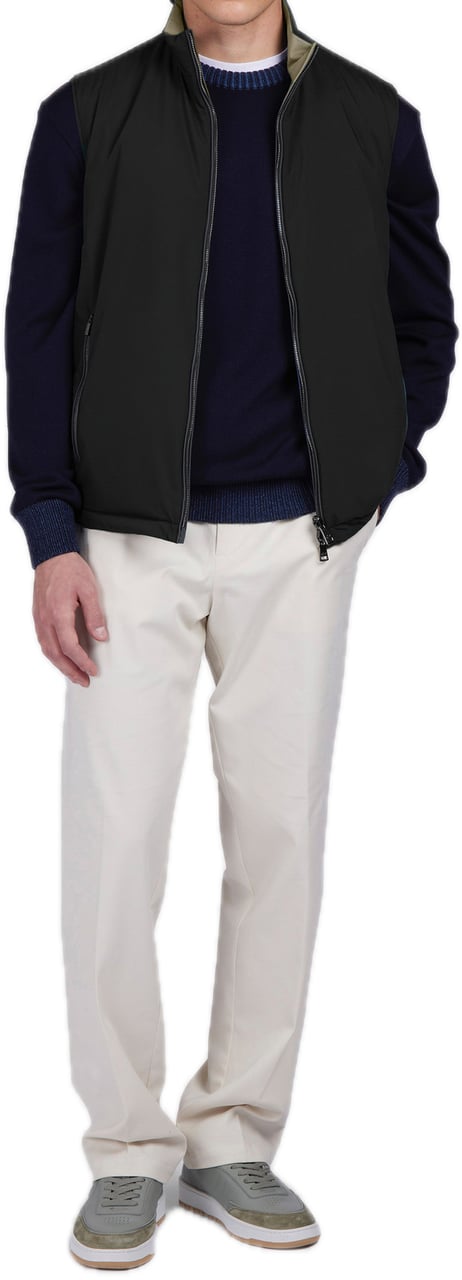 Paul & Shark Double face vest Zwart